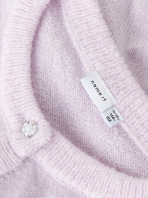 NAME IT Strik Cardigan Nabeth Lavender Fog